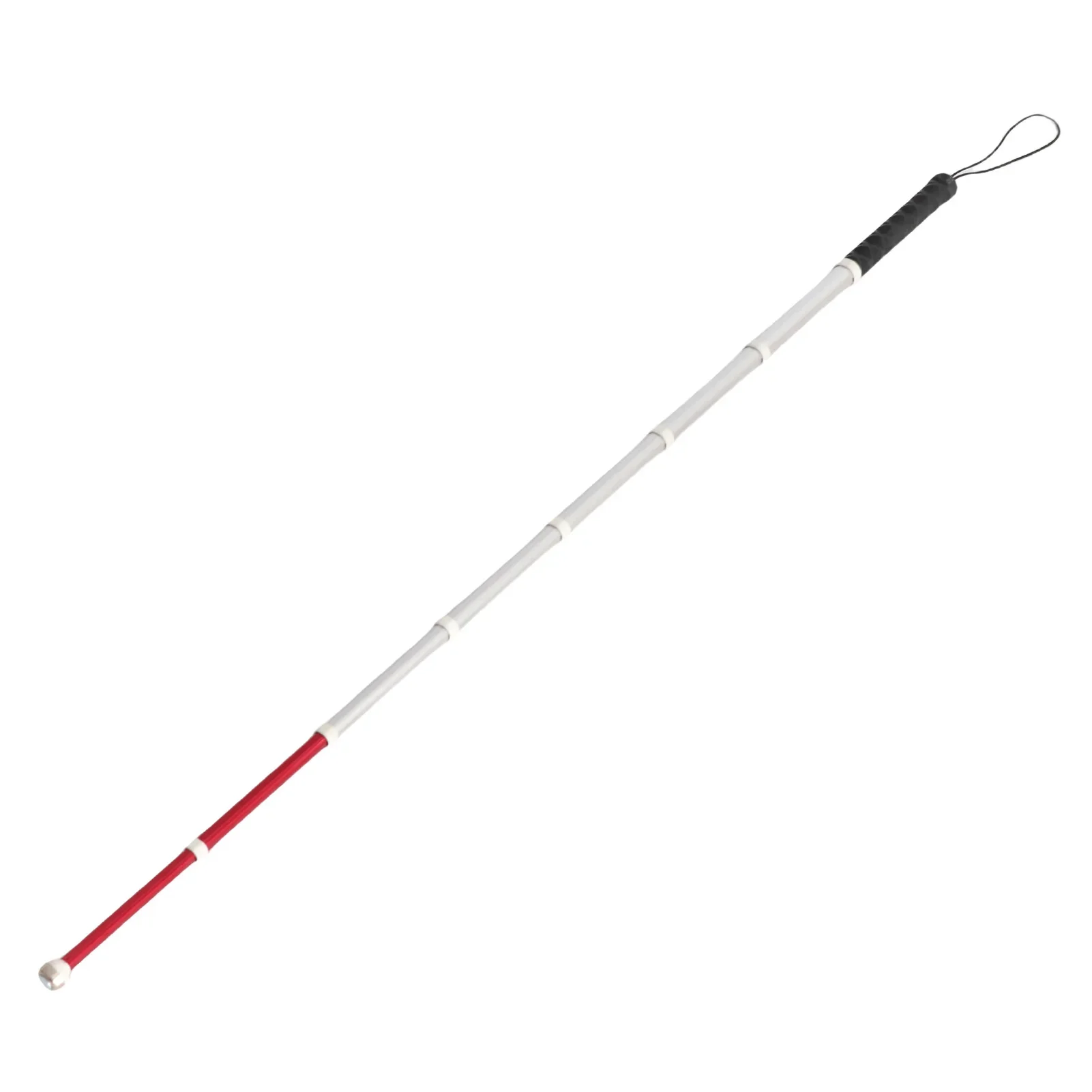 

7 Section Blind Cane Collapsible Lightweight Portable Assistive Folding Walking Stick for Visually Impaired People Elderly