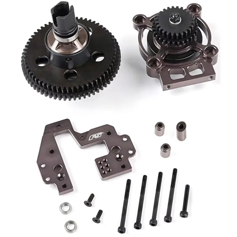 

89021 2-скоростная трансмиссия 24T 63T 29T 58T Комплект шестерен для 1/5 Rovan RF5 F5 XS-5 Запчасти для внедорожных радиоуправляемых автомобилей