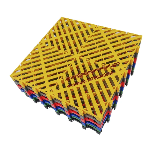 34Years Experience  Plastic Grilles Mould Maker Plastic Injection Floor Mat Drainage Leakage Grille Mold Factory in Taizhou