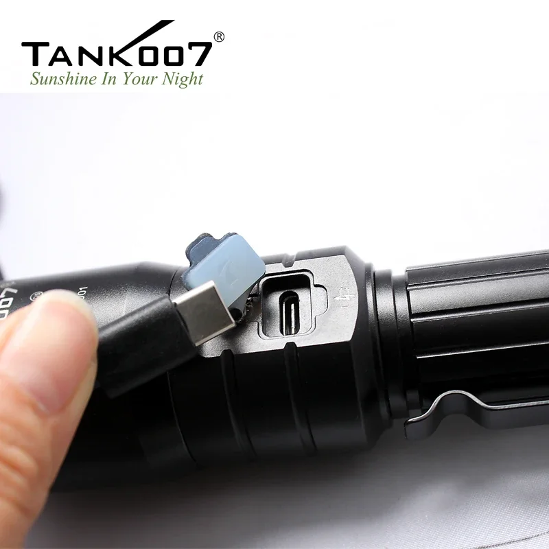 TANK007 Ultraviolet LED Flashlight 365nm UV Torchlight NDT Leak Detection UV Light Sources UV Linterna Blacklight Flashlight