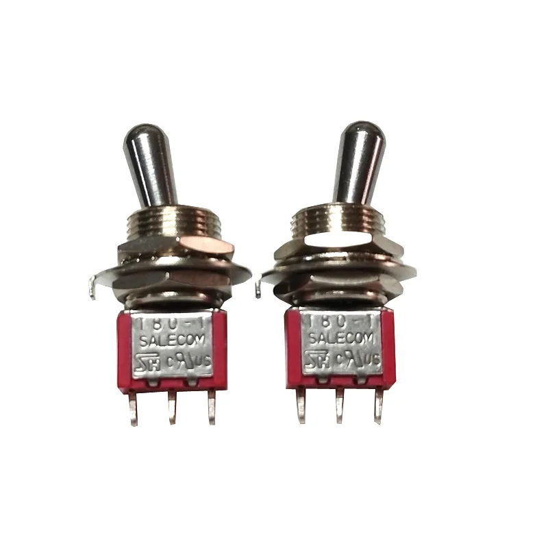 1pcs T80-T Z1 Series short Handle 12mm ON-ON SPDT 3Pin 2Position Panel Mount Mini Toggle Switch