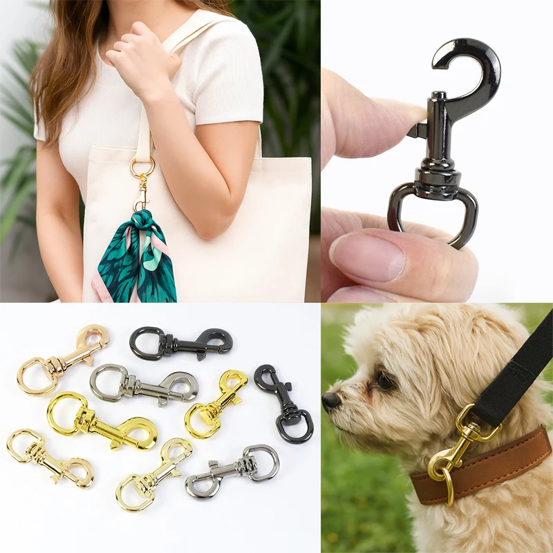 

5/10/20Pcs 12/15mm Metal Buckles Keychain Swivel Lobster Buckle Carabiner Clip Bag Straps Snap Hook DIY Accessories for Handbags