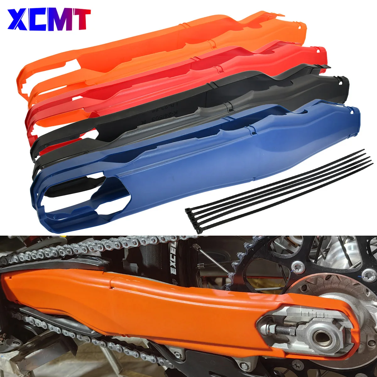 2024 Motorcycle For KTM GASGAS Swing Arm Protector Swingarm Guard Protection MC EC 125 250 300 350 450 2024 MC250 EC300 MC350F