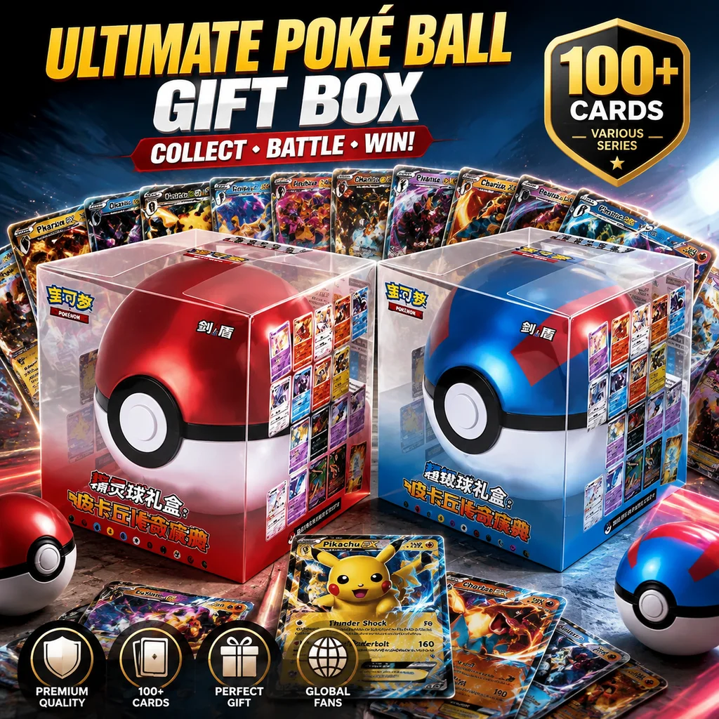 Image of Echte Original PTCG-Karten Vereinfachtes Chinesisch Pikachu Legende Feier Pokéball Geschenkbox Superball für Sammler