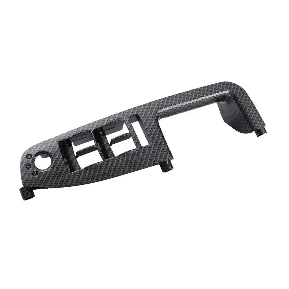 Car Interior Window Switch Panel Trim Carbon Fiber Look 8E1867171B for Audi A4 B6 B7 RS4 2001 2002 2003 2004 2005 2006 2007 2008