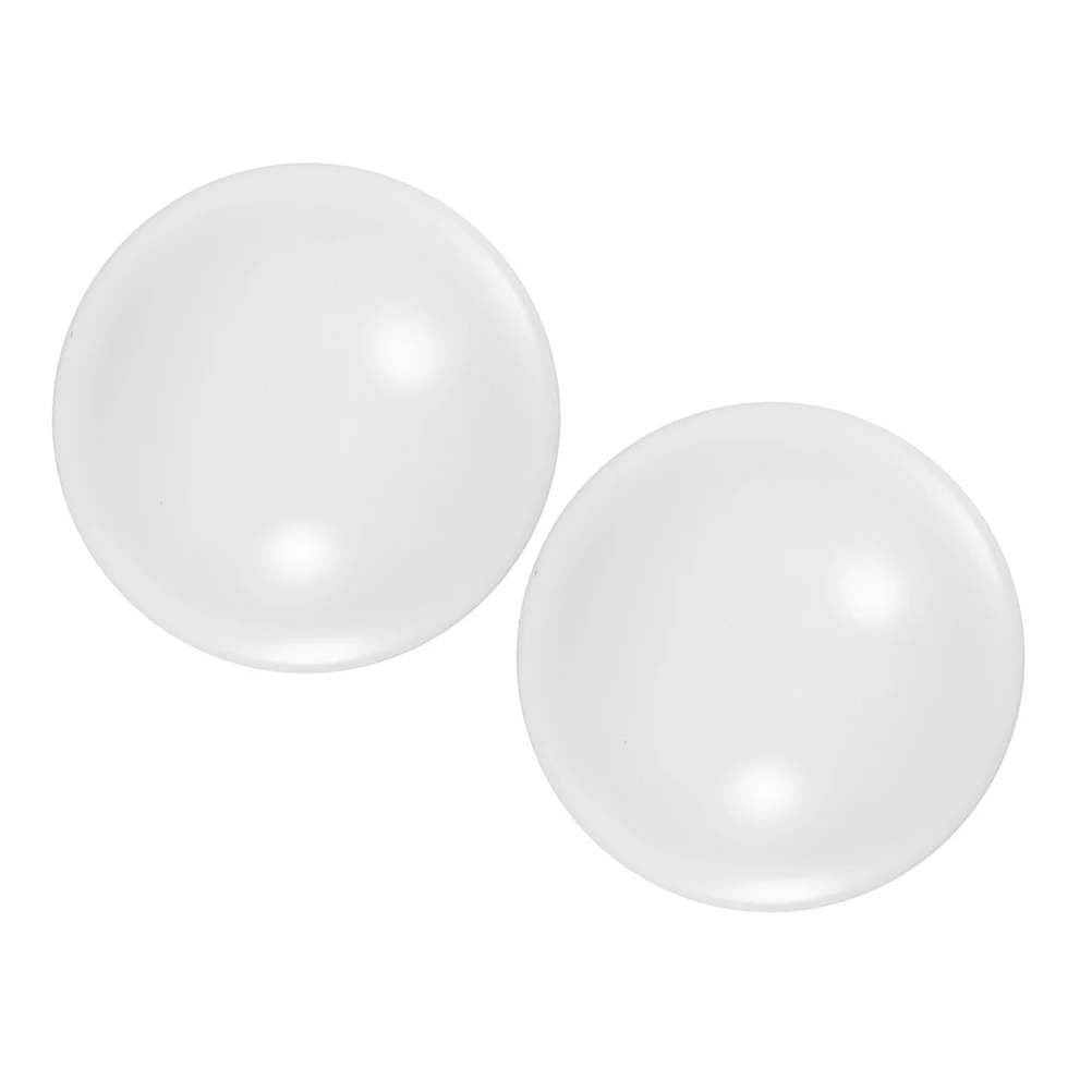 

2 pcs Flush Mount Ceiling Light Covers Plastic Mushroom Lampshade Replacement For Chandeliers Pendant Lights Fixtures Pc