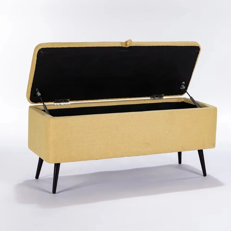 مقعد علوي لتخزين الملابس الناعمة، شقة غرفة النوم وغرفة المعيشة