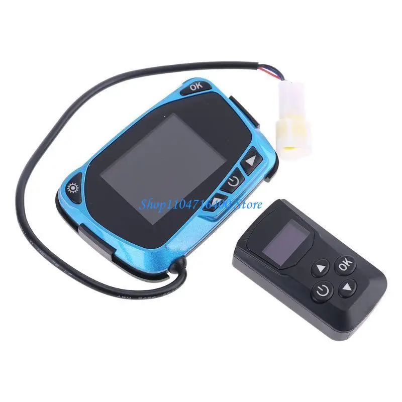 y1gd Thermostat Monitor Switch+Remote Controller Parking Heater Universal LCD Display