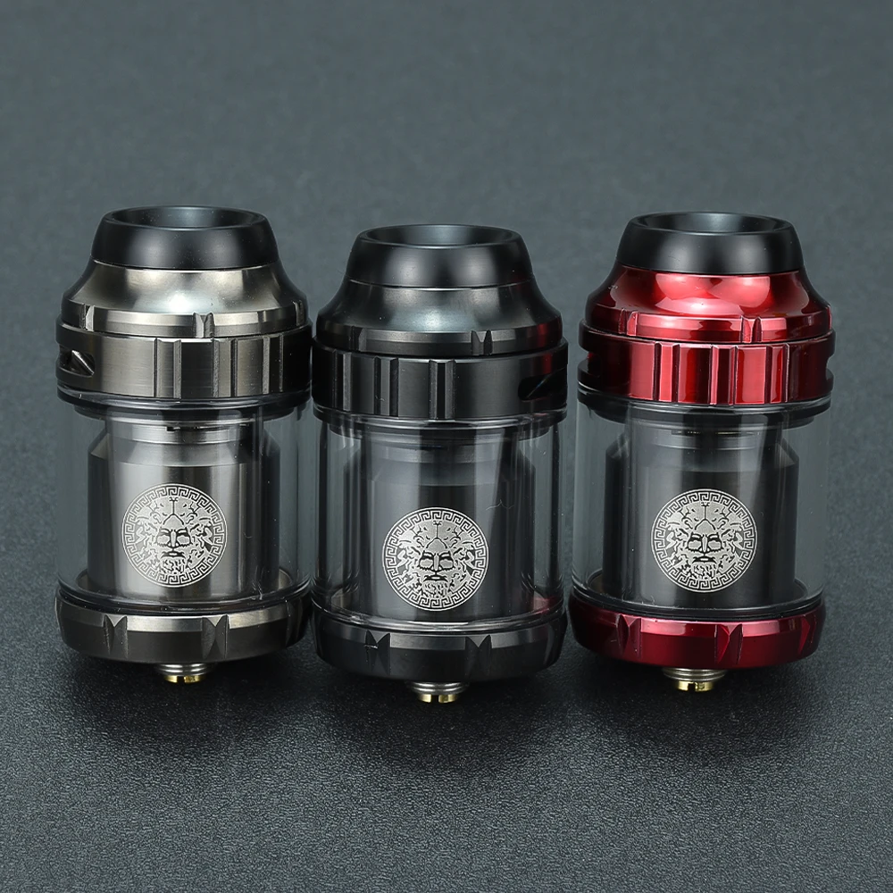 Best hot Zeus X RTA 4.5ml Capacity Tank Support Single Dual Coil Building Electronic Cigarette Atomizer