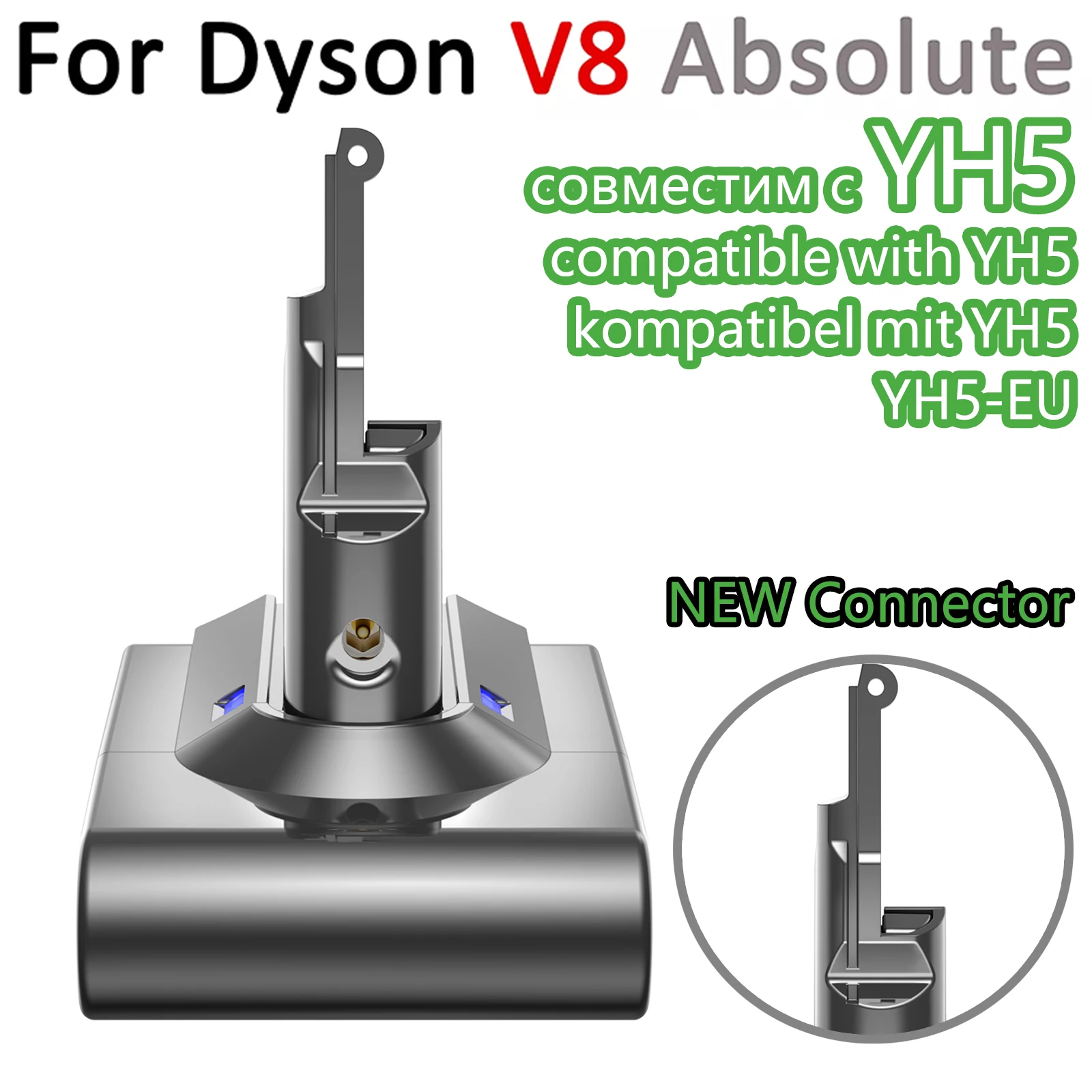 Dla Dyson V8 YH5 bateria absolutny odkurzacz do baterii Dyson V8 V8 SV10 batteri akumulator V8 puszysty V8 zwierząt