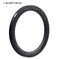 SILVEROCK-Carbon Bicycle Rim for Brompton 3SIXTY Folding Bike, Bicycle Disc Rims, SR38C 16H, 20H, 24H, 16in, 1 3/8 349, 1PC