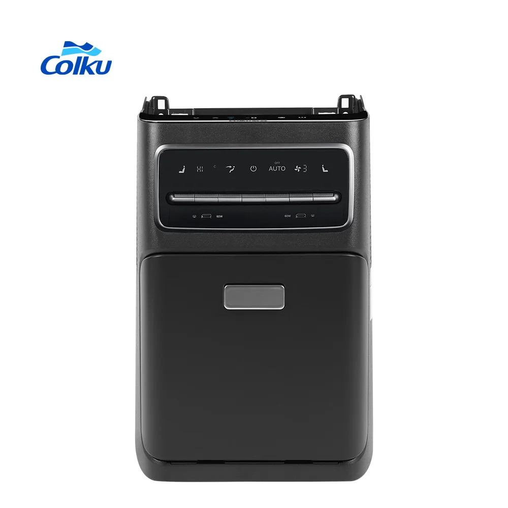 

For Colku 12V Mini Portable Car Fridge Freezer Cooler 5.5L Refrigerator for 2023 Lixiang L7 Compressor Refrigeration Heating