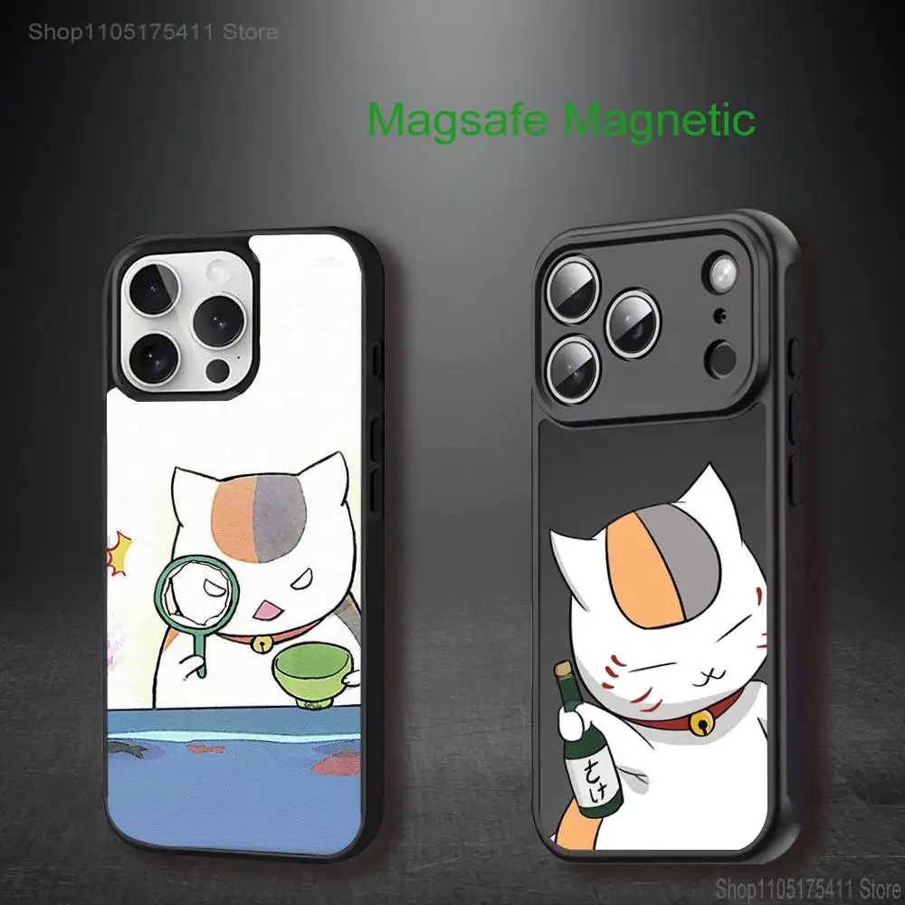 

SenseiS Anime N-Natsume For iPhone 11,12,13,14,15,16,17,Pro,Max,Plus,Mini,SE4,E Phone Case With Magsafe Wireless Charging