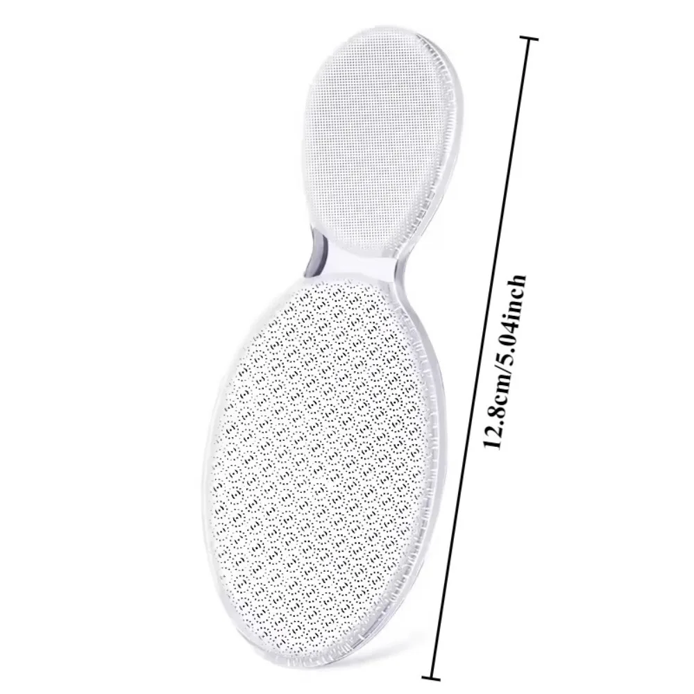 Lime à pied en verre Nano Double face professionnelle pour peau dure et morte, exfoliant de talon indolore, outil de soins de pédicure Durable