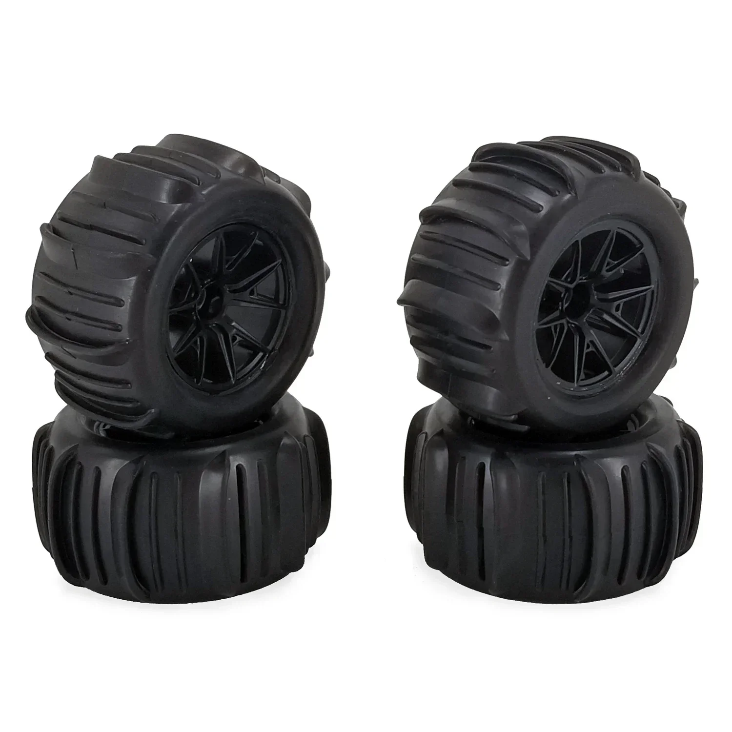 4Pcs Snow Sand Tires Tyre Wheel for Wltoys 144001 124018 124016 124017 144010 124019  1/14 1/16 1/18 RC Off-road Car view 2