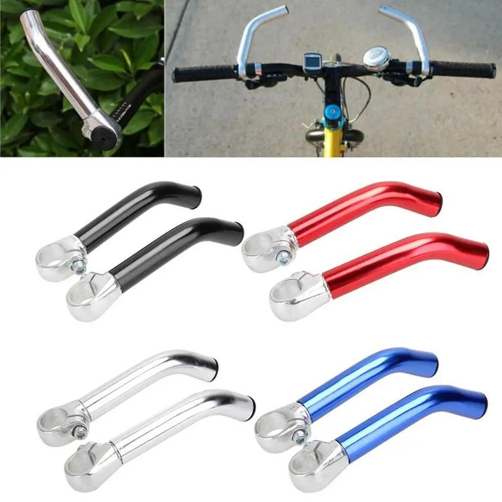 Bicicleta guidão Bent Termina, MTB Riding Handle, Sheep Horn Bar Termina, esportes de bicicleta