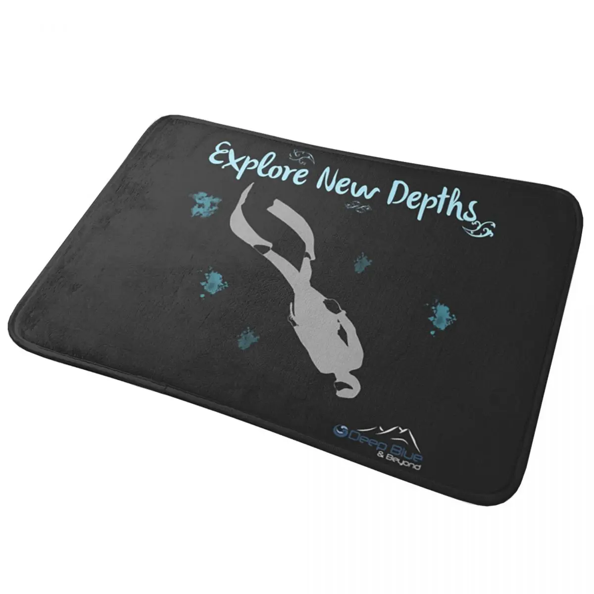 Explore New Depths Dive Scuba Diving Non-slip Doormat Floor Mat Antiwear Carpet Rug for Kitchen Entrance Bathroom Footpad Mats