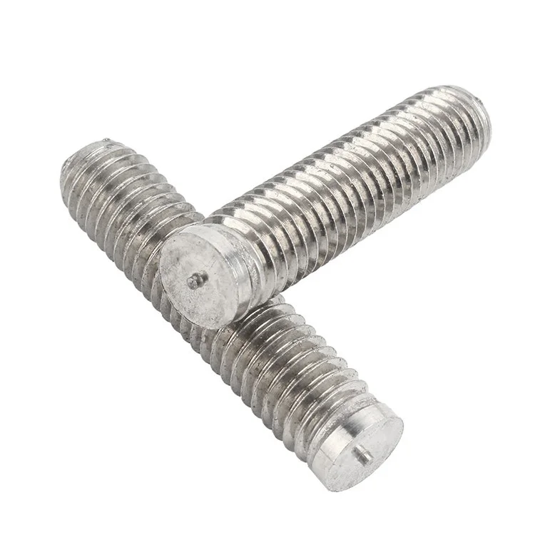 Weld Studs M3 M4 M5 M6 M8 M10 304 Stainless Steel Headless Spot Welding Screws For Capacitor Discharge Welding