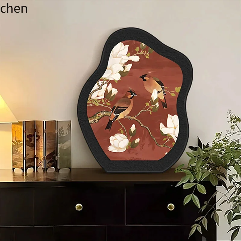 

HT living room decorative painting tv cabinet desktop painting high-end bedroom realistic good apartment