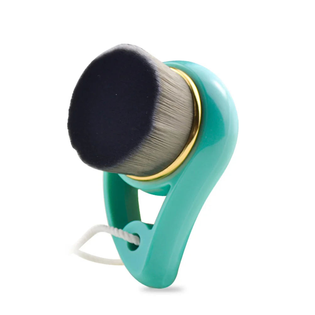 1 pz spazzola per la pulizia del viso detergente esfoliante manuale per il viso rimuove lo sporco del trucco pulizia profonda dei pori pelle liscia e luminosa