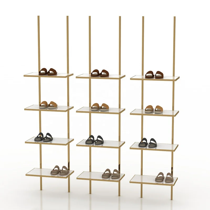 

Custom. Custom fashion retail sneaker boutique store fixtures fittings metal wall shoe display for sport shop