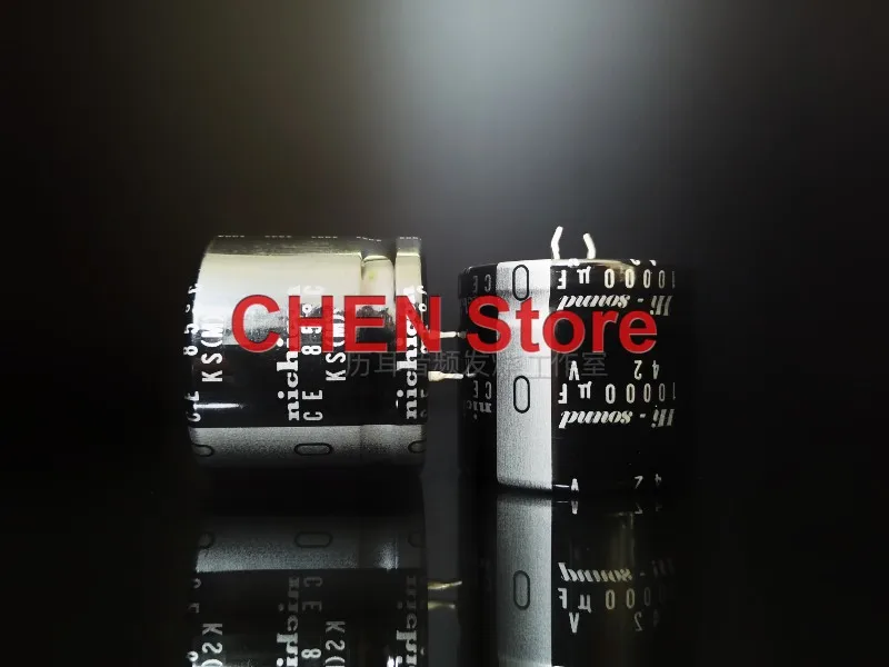 2PCS/lot original NICHICON KS 42V10000UF 35X30MM 85C HI-SOUND 10000UF 42V electrolytic capacitor free shipping