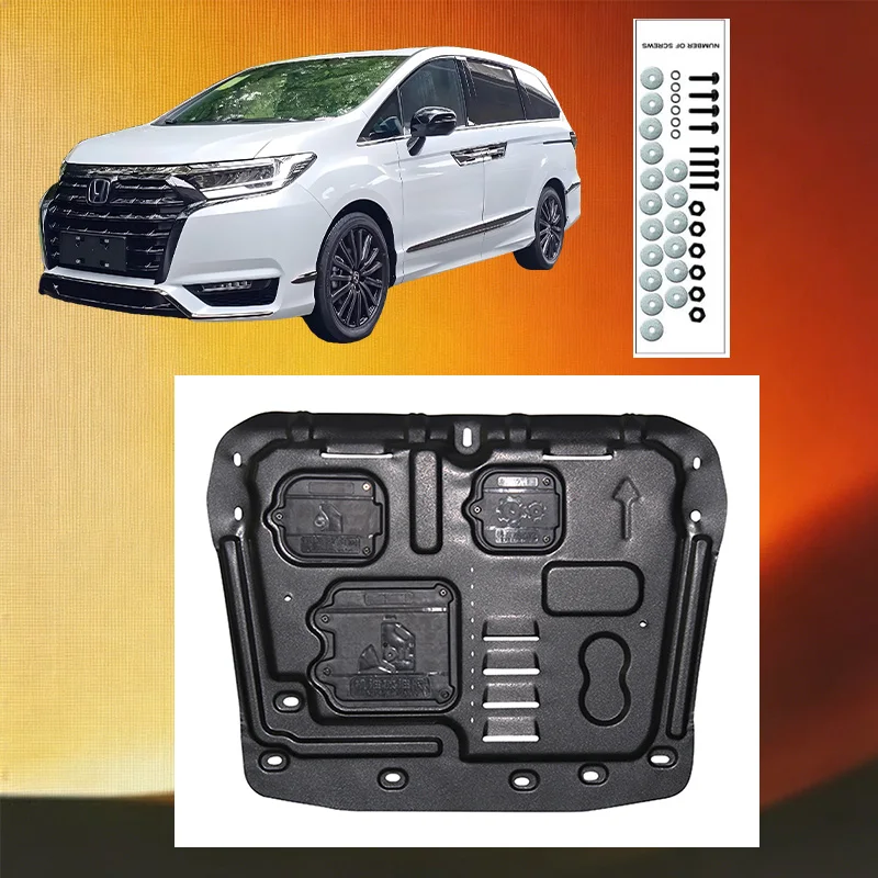 Engine lower guard plate Underbody protective panel Front bumper Plate for  Honda Elysion  2016-2024 2.4L 2.0L