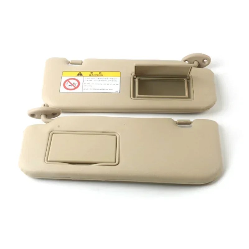 Grey Beige Left Right Sun Visor for Toyota Vios Yaris Yaris L 2014 2015 2016 2017 2018 2019 2020 2021 2022 auto parts