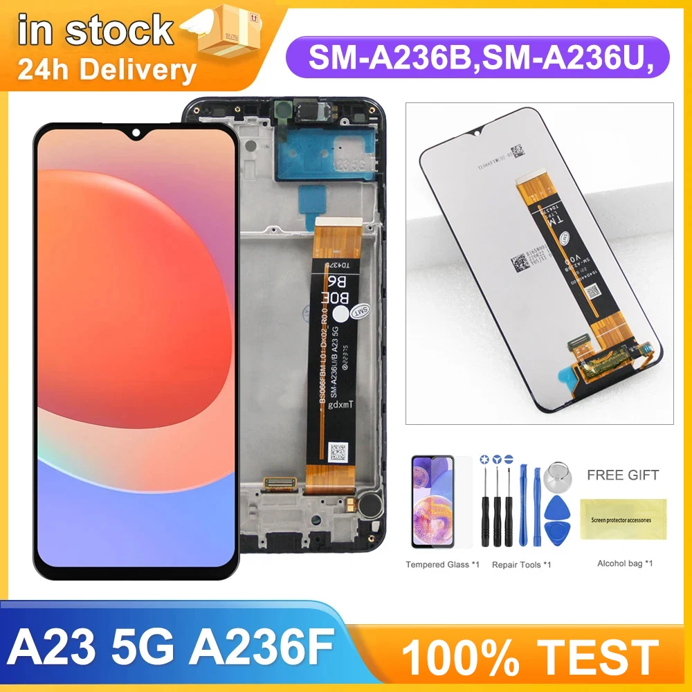شاشة LCD لجهاز Samsung Galaxy A23 5G (موديل A236B) – تقييم شامل ودليل عملي للتبديل