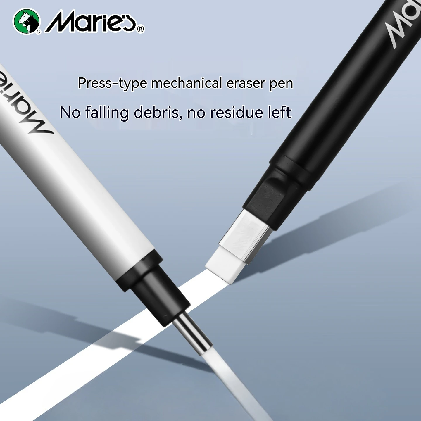 Round/Square Eraser Retractable Automatic Pencil Rubber Precision Pencil Eraser Correction Highlight Rubber Tools Art Supplies