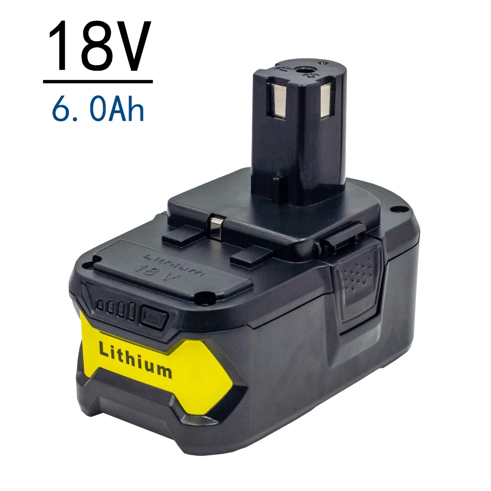 

Литий-ионный аккумулятор для Ryobi 18 в 1801 Ач P108 P730 P530 P500 P2400 RB18L50 RB18L20 18WDM1801QEOM CCW-180L BID-