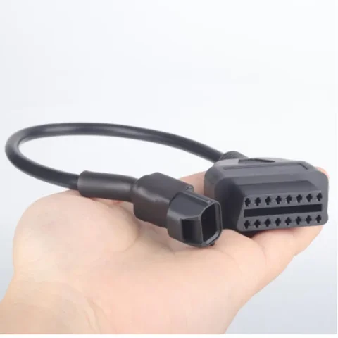 Адаптер для KYMCO 3-контактный мотоциклетный кабель OBD OBD2 диагностический кабель OBDII 16-контактный на 3-контактный разъем для преобразователя мотоцикла KYMCO