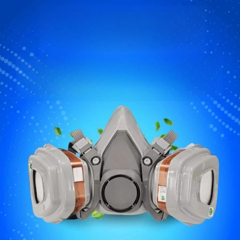 3M gas mask spray paint special dust mask organic gasification industrial dust protection formaldehyde mask 6200