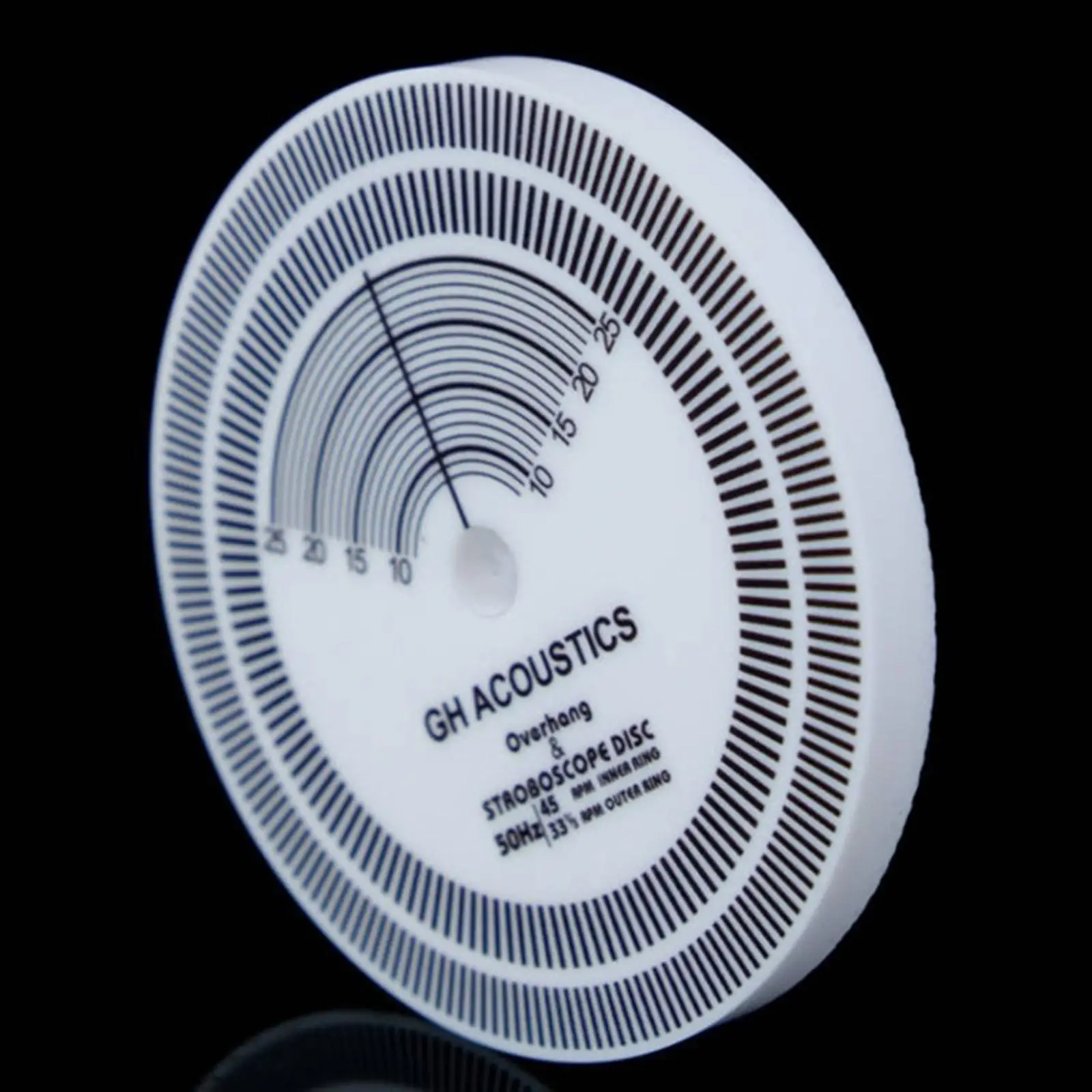 Vinyl Record Tachometer Phonograph Test Disc Calibration for Adjust Tool