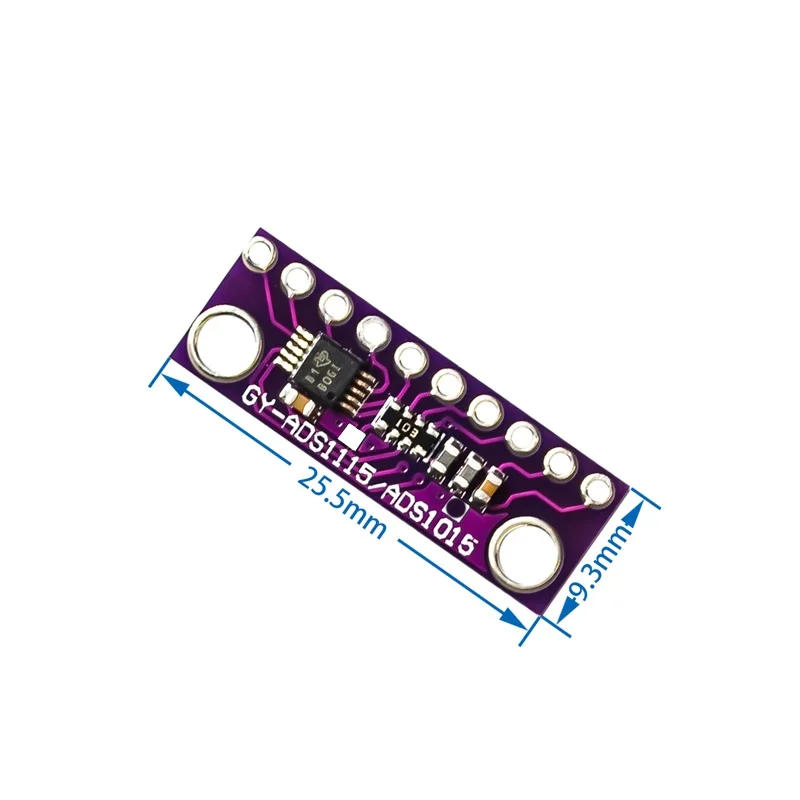 ADC Development Board Module, GY-ADS1015, Ultra Pequeno, 12 Bit Precisão