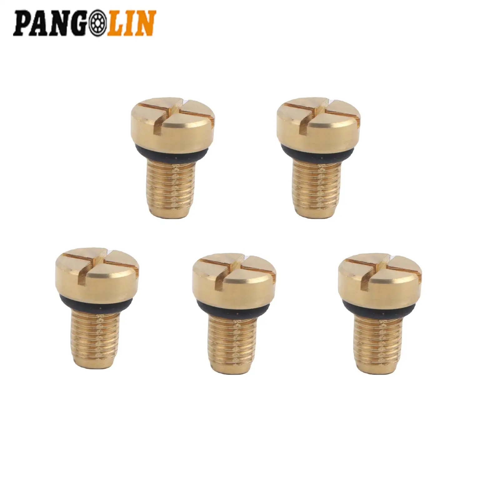 

5 шт. латунных винтов для прокачки расширительного бачка охлаждающей жидкости для E36 E39 E46 Автомобильные запчасти и аксессуары для двигателя автомобиля, запасные части