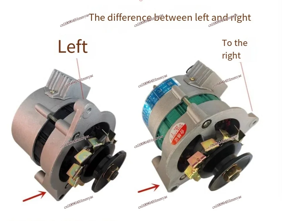 

Agricultural vehicle tricycle permanent magnet constant voltage pure copper 12V14V modified DC dual-use generator 1500W