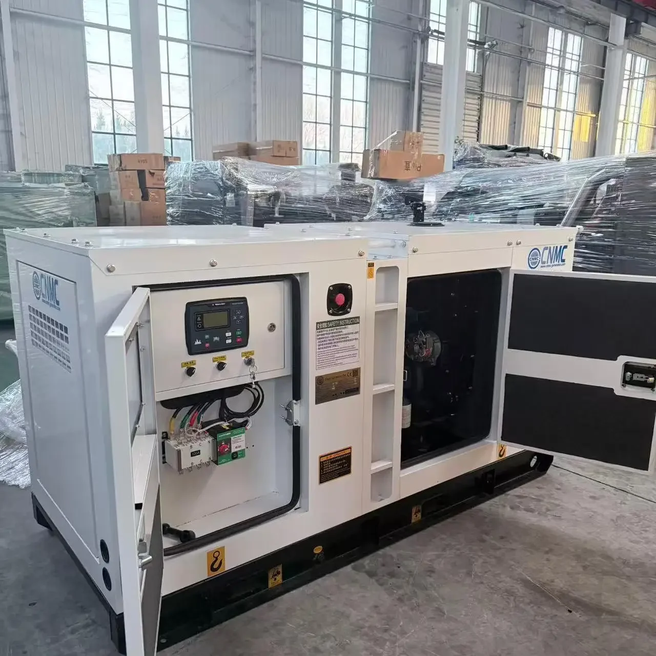 Silent Diesel Generators Set 10KW 12KW 15KW 18KW 20KW Generator Diesel with Wheel CE Certified Generators for Home Electricity