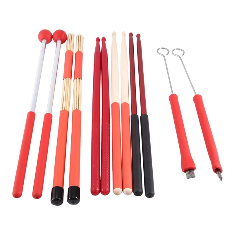 

Drums Brushes Sticks Retractable Brush Sticks Sticks Brush Sets For Jazz Music Percussion Accessories Kit