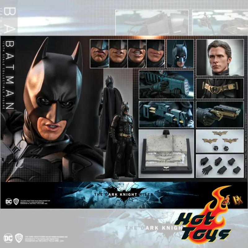 

1/6 Ht Dx19 Batman Dark Knight Bell Mms591 Bat Motor Action Figure Toy Gift Model Collection Hobbies Christmas Gifts