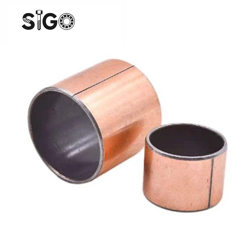 1PCS SF-1 Composite Copper Sleeve Dry Oil-free Bearing Sleeve Wear-resistant Bushing Inner Diameter 40 45 50 55