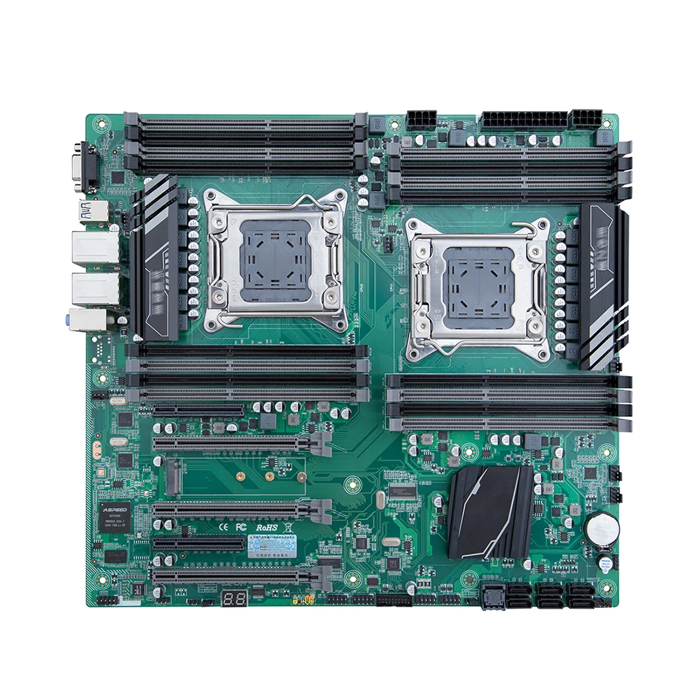 Imagem -02 - Placa-mãe para Huananzhi Cpu Dual Lga 2011 Reg Ecc Ddr3 E-atx X79 16d X79