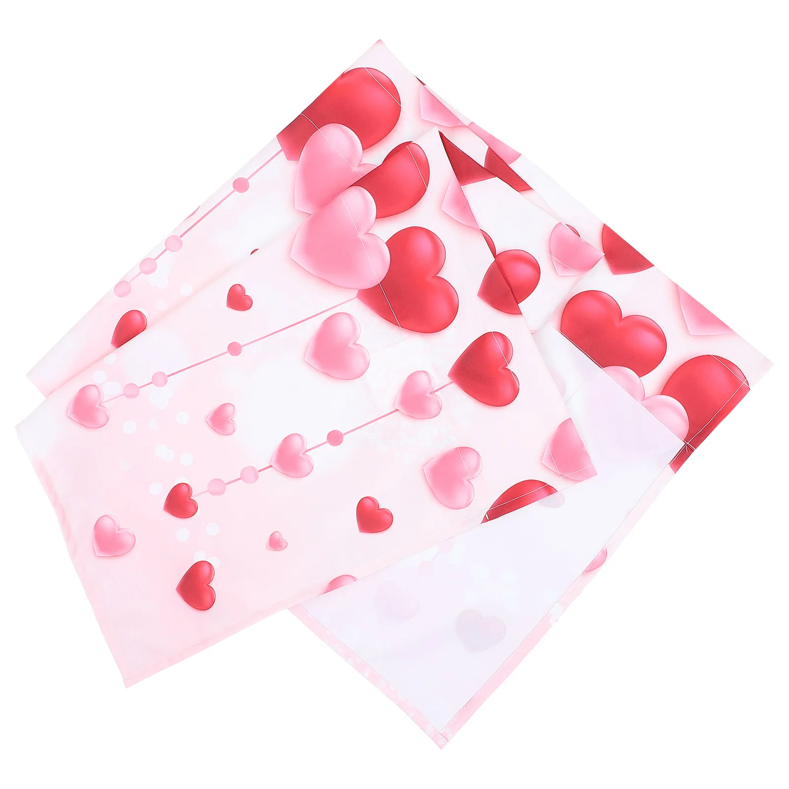 

1Pcs Kitchen Window Curtain Heart Prints Short Curtain Romantic Design Decorative Home Kitchen Curtains Easy Install Window