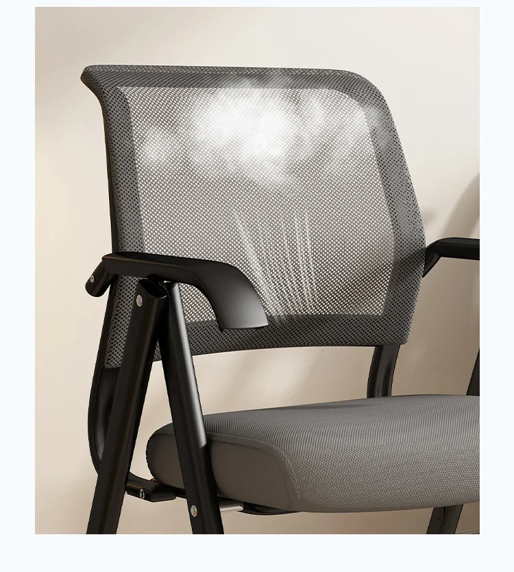 Computer Chair, Free Installation, Comfortable Office Chair, Foldable Mesh Chair for Home Use, Training Chair, Breathable Chair