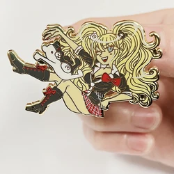 Japanese Anime Danganronpa enamel pin metal badge Anime brooches Hat Jewelry Gifts for Friends