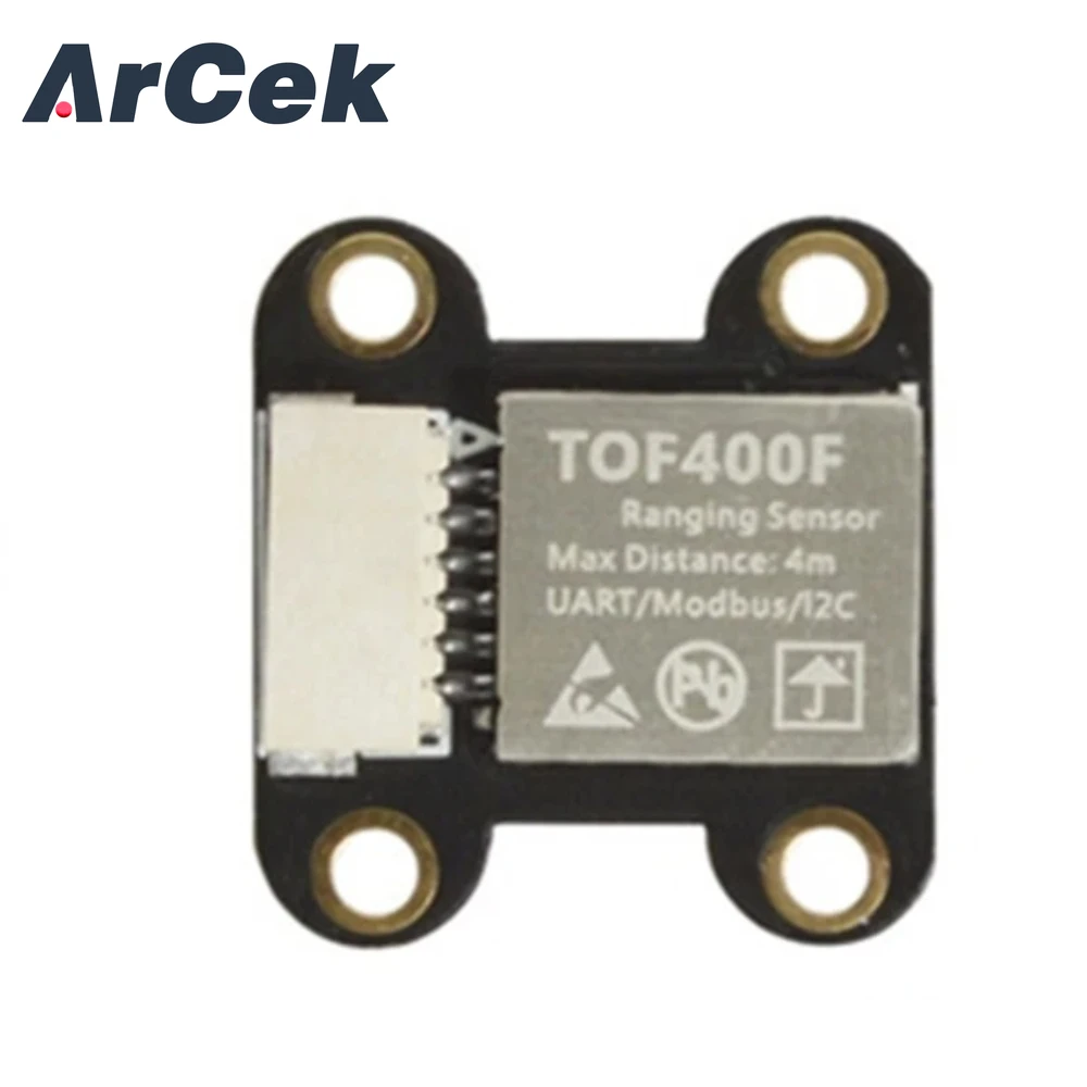 

VL6180 VL53L0 VL53L1 Time-of-Flight (ToF) Laser Ranging Built-in MCU Algorithm TOF050F TOF200F TOF400F 50CM/2M/4M MODBUS/IIC I2C