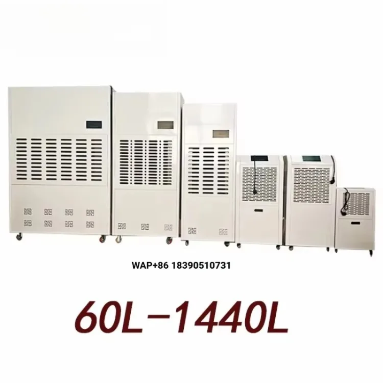720 L/D Capacity Industrial Dehumidifier High-efficiency Humidity Moisture Absorber for Food Processing Plants