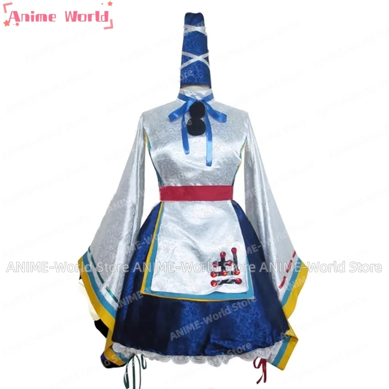 Touhou Project-Costume de Cosplay Mononobe No Futo, Robe Lolita, Carnaval, Halloween, Perruque, Chaussures, Taille Personnalisée