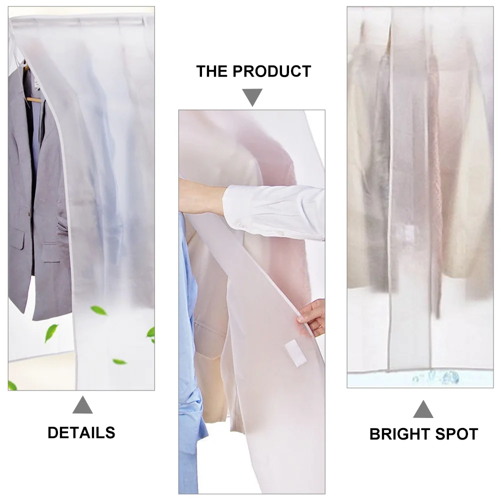 Dust Bag Hanging Storage Bags Garment Suit Wardrobe Dustproof Cover Clothes Clothing Fall Ground