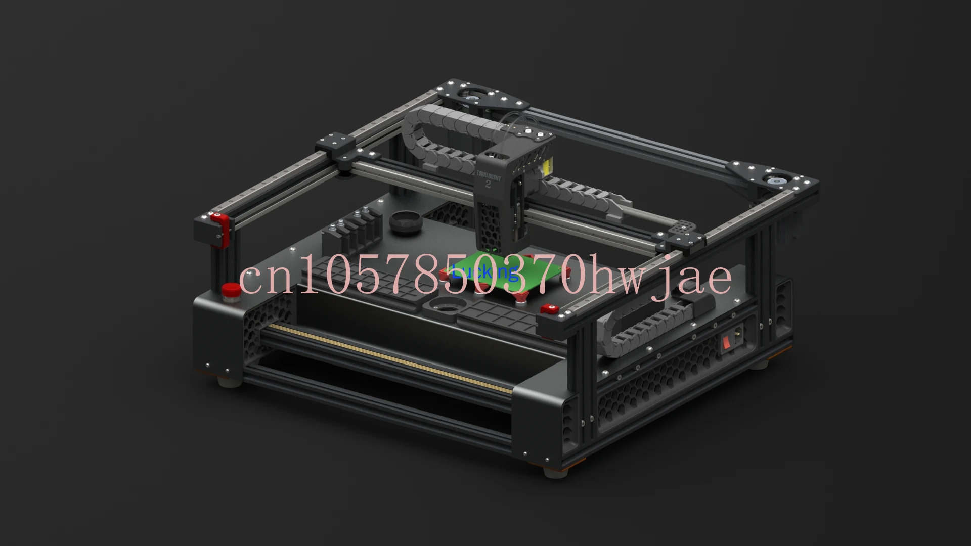 V2 Openpnp SMT Second Generation Dual Vision SMT Machine with Double Head Automatic Spreader